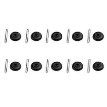 Geeignet für Achsen Rollen Kleine Räder für Dyson DC35 DC44 DC45 DC59 DC62 V6 SV03 SV05 SV06 SV07 Va