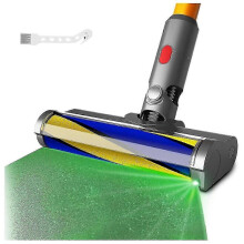 Geeignet für V7 V10 V11 V15 Staubsaugeraufsätze mit Staubmelder, Licht, Soft Roller