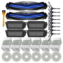 Geeignet für 27PCS für Ecovacs Deebot T50 PRO Wichtigsten Seite Pinsel Hepa-Filter-CHENG DU SI XI