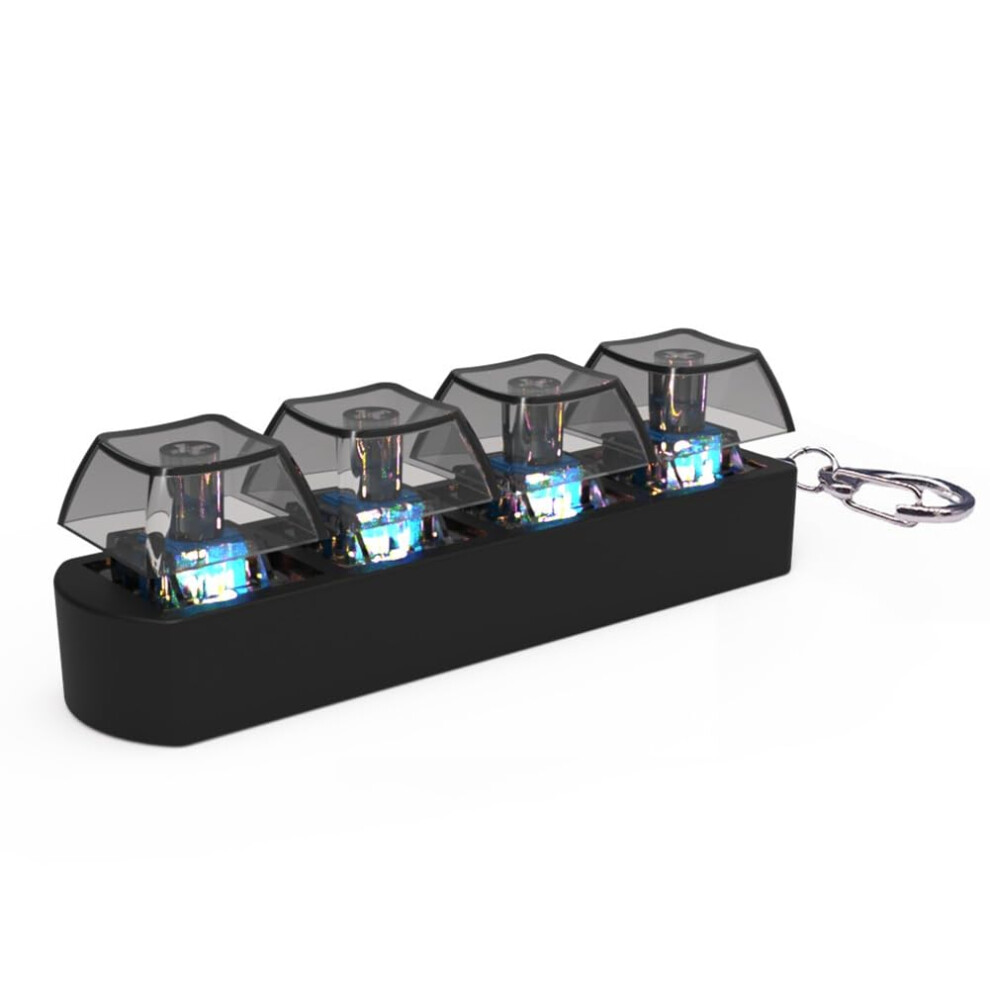 4Tasten Tastatur-Tastenkappen für Stressabbau, DIY-Fingertasten, Zappelspielzeug, Kompatibel mit Standard-Tastaturen-image-OPC-PK2ZZ78-NEW