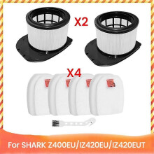 geeignet für HEPA-Filterschaum und Filzfilter für Shark IZ400EU IZ420EU IZ420EUT Akku-Staubsauger