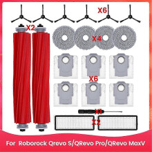 Geeignet für Roborock Qrevo S/QRevo Pro/QRevo MaxV Wichtigsten Seite Pinsel Hepa-Filter Mopp Tuch St