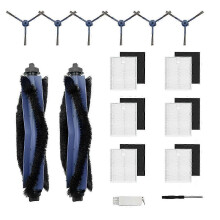 passend für Zubehör für Eufy G50/G50 Hybrid/L60/L50 mit 2 Hauptbürsten, 6 Seitenbürsten, Filter