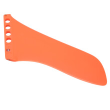 Orange PVC Glasfaser Einzelfinne für Surfbrett Wassersport 240g