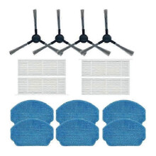 4 STÜCKE Filter Seitenbürste Mopptuch passend für BR150 BR151/ BR150 BR151 / BR150 BR151 Roboter-Sta