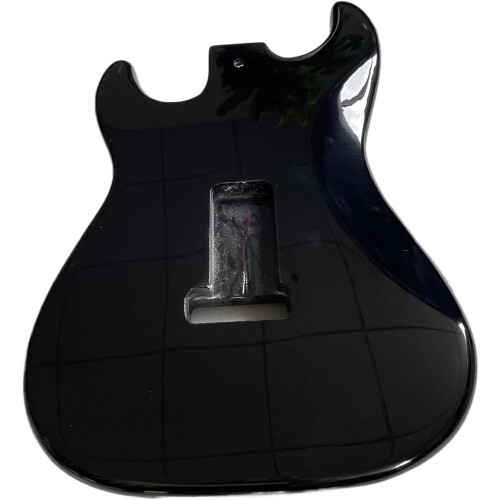 Electric Guitar Kit for Beginners, Professional Black Gloss Finish, Durable Solid Body, Starter Bundle with Accessories 1