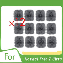 Geeignet für 12 PCS Mop Baseboard Rag für Freo Z Ultra Roboter-Staubsauger Ersatz Zubehör