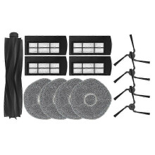 geeignet für Eufy X9 Pro Hauptwalze Seitenbürste Hepa-Filter Mopptuch Pad-CHENG DU SI XI