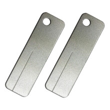 Diamond Sharpening Stones Set of 2 Knife Sharpener for Outdoor Use Silver 6-Inch Dual-Sided Grinding Tool for Anglers