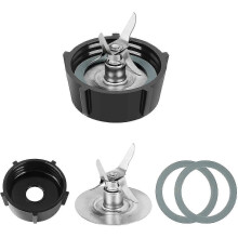 geeignet für den Oster Osterizer Mixer mit Mixbecherboden und 4-Punkt-Fusion-Klinge 4961 und 2 Stück