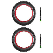 geeignet für 2 STÜCKE für V12 V10 Slim Staubsauger Staubbehälter oben Fester Dichtungsring Ersatz-St