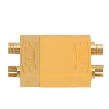 Gelbe XT90 wiederverwendbare männliche und weibliche Stecker für RC-Batterien & ESCs