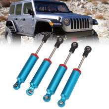 4 Stück 100 mm Blau Aluminium RC Stoßdämpfer für 1/10 Crawler