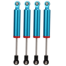 4 Stück Aluminiumlegierungs-Oil-Stoßdämpfer für 1/10 RC Kletterauto, 110mm, Blau