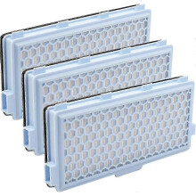 2 Filter - Auswechselbare Staubsaugerfilter passend für HEPA-Filtersets Miele Classic C1 Complete