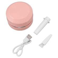 geeignet für 5 V 10 W Mini-Tischstaubsauger, 360-Grad-Drehung, USB-Aufladung mit flachem Mundstrohha