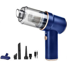 geeignet für Handstaubsauger im Auto, 120 W/10.000 Pa kabelloser wiederaufladbarer Mini-Handstaubsau