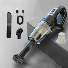 geeignet für Autostaubsauger, starke Saugkraft, kabelloser Handstaubsauger, Gebläse, 2-in-1, tragbar