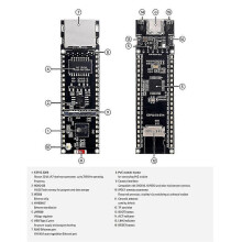 ESP32-S3 ETH-Entwicklungsboard, 10/100 Mbit/s RJ45-Ethernet-Anschluss, Wi-Fi- und Bluetooth-Unterstü