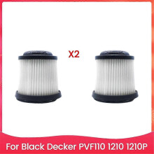 2PCS Staubsauger Filter Zubehör geeignet für PVF110 1210 1210P Staubsauger Zubehör Ersatz
