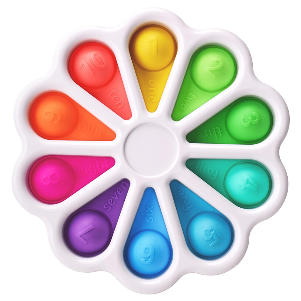 Pop Fidget Sensory Toys for Toddlers 1-3  Montessori Toys for 1 2 3 Year Old  Toddlers Push and Popping Bubbles Digits Number Learning Sensory Prescho-image-OPC-PFYP7SZ-NEW