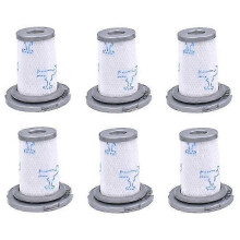 6 Stück waschbarer HEPA-Filter, geeignet für Tefal Xsuitable Force Flex 8.60 Rod Staubsauger RH96 RH