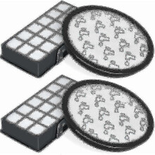 2er Set Hepa-Filter passend für Rowenta Silence Force Cyclonic 4aaaa Ro7647ea Ro7663ea Ro7676ea