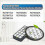 2er Set Hepa-Filter passend für Rowenta Silence Force Cyclonic 4aaaa Ro7647ea Ro7663ea Ro7676ea 2