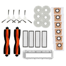 Zubehör-Set passend für Roboterstaubsauger X20+ / X20 Plus, Haupt-/Seitenbürste, Hepa-Filter, Wischt