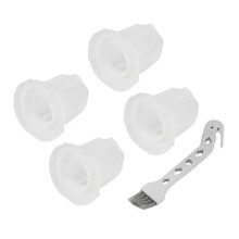 4 Stück Filter passend für VC100 Akkustaubsauger VC100 Schmutzfilter Ersatzfilter