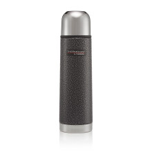 THERMOcaf? by THERMOS Stainless Steel Flask, Hammertone Grey, 500 ml