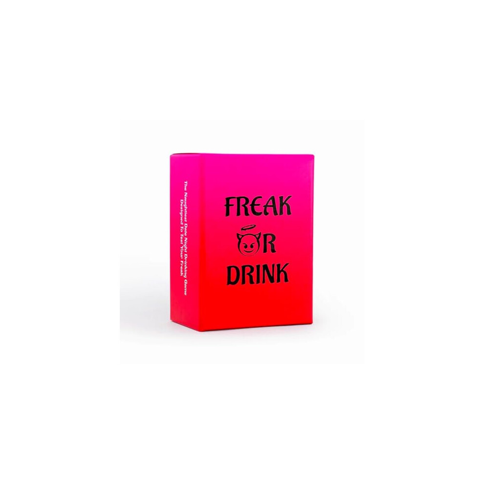 Freak Or Drink - The Freakiest Couple Drinking Game Perfect For Date Nights, Birthdays & Anniversaries | Valentines Gifts For Him | Valentines Gifts