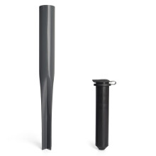 Flatro Rotary Washing Line Spike - Heavy Duty Galvanized Steel Clothes Line Rotary Airer Ground Spike - Parasol Stake Pole Holder - 32mm and 40mm