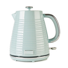 Haden Devon Green Kettle - 1.7L Capacity, BPA-Free - Auto-shutoff & Boil-Dry Protection - Cordless Design - 3000W Fast Boil Kettle - Removable Filter