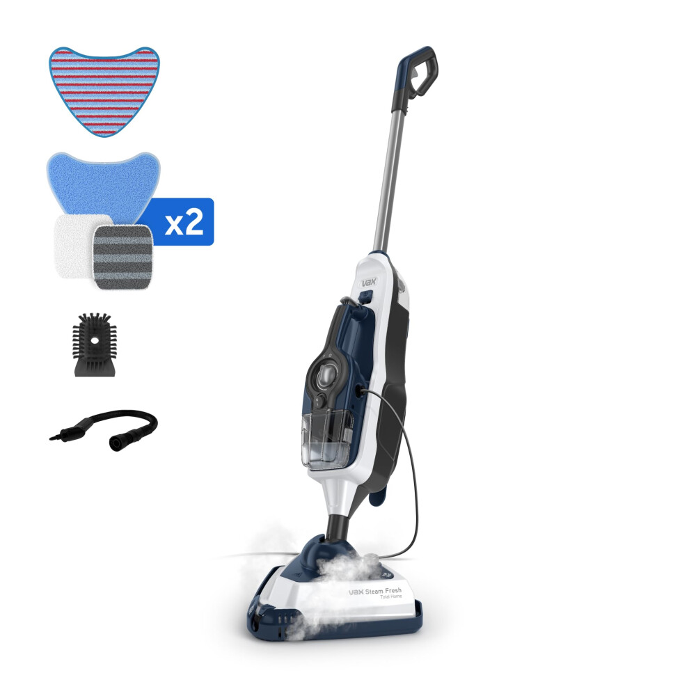 New Vax Steam Fresh Total Home, White/Blue 1-1-143016