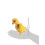 Steiff Steiff 73335 Pilla duckling, Yellow, 14 cm 2
