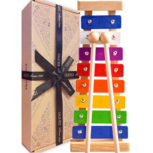Superior Sound Wooden Xylophone for Kids | Musical Instrument with Song Sheets | Educational & Fun Music Toy | Jaques of London Since 1795