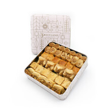 Sweetland London Bitesize Baklava Selection ? 500g | Handmade Traditional Lebanese Baklava | Ramadan, Mother's Day, Easter, Eid & Birthday | Fresh