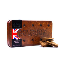 Giant Bourbon Biscuits Gift Set - Chocolate Novelty Tin Gifts - Luxury Bourbon Biscuit Selection for Family Sharing - Fathers Day Presents for Dad,