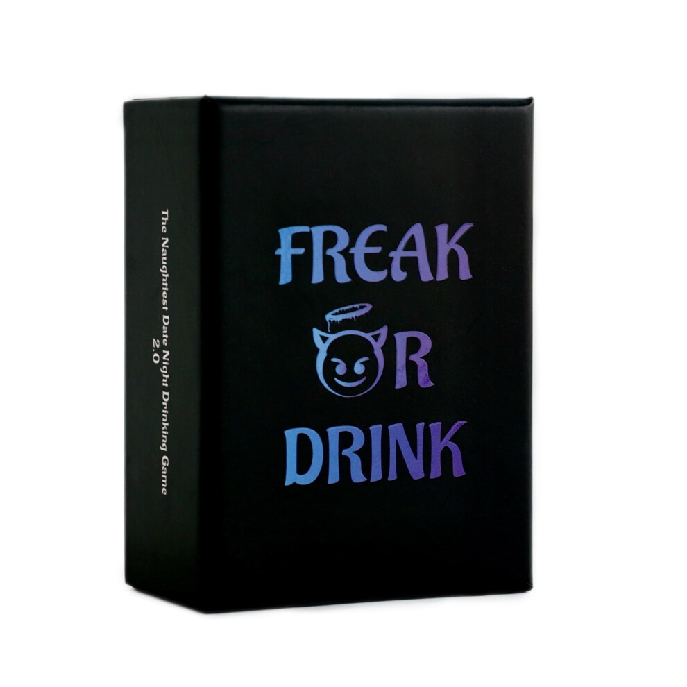 Freak Or Drink - 2.0 Couple Edition The Freakiest Drinking Game - Perfect For Date Nights, Birthdays & Anniversaries | Valentines Gifts | Couple Gifts