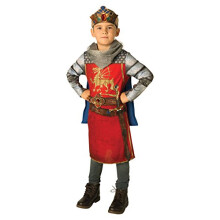 Rubies Official King Arthur Childs Costume, Kids Fancy Dress Halloween
