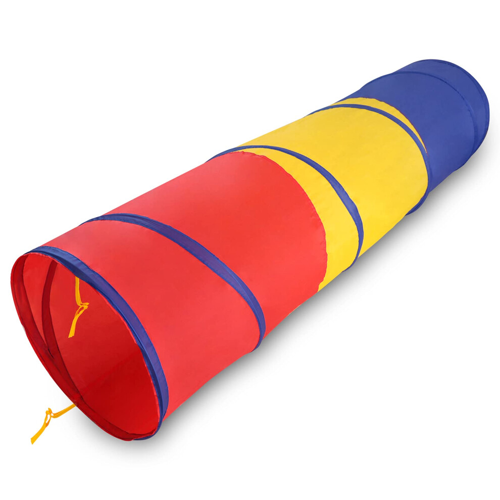 Opret Play Tunnel for Kids, 6ft Pop Up Crawl Through Tunnel for Toddlers Infants with Storage Bag Indoor and Outdoor, Great Birthday Gift for Kids-image-OPC-PK52K7G-NEW