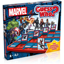 Winning Moves Marvel Guess Who? Board Game, The Avengers, Guardians of the Galaxy and Wakanda forces are included from Hulk, Iron Man, Black Widow,