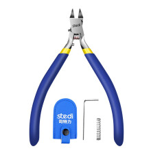Stedi 4.7-inch Model Nipper, with Ultra-Thin Single-Edge and Blade Case Plastic Model Tools for Gundam Repairing Plastic Model and Fixing?Blue