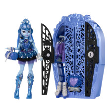 Monster High Skulltimate Secrets Doll & Accessories Set, Monster Mysteries Abbey Bominable with Dress-Up Closet & 19+ Surprises including Clothes,
