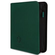 Card Guardian - Toploader 4 Pocket Premium Binder with Zipper for 160 Cards - Side Loaded Pockets - Compatible with Sports and Trading Cards TCG