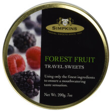 Simpkins Travel Sweets Tin 200g - Forest Fruit Flavour-PACK OF 3 [Misc.] [Misc.]