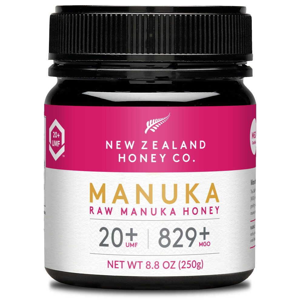 New Zealand Honey Co . Raw Manuka Honey Umf 20+ / Mgo 829+ | 250G