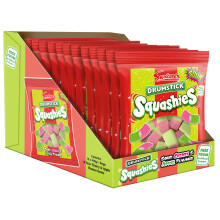 Swizzels Squashies Sweets - Sour Cherry & Apple Flavour - Multipack (12 x 140g)