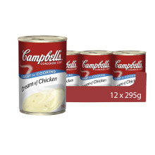 Campbells Condensed Soup, Cream of Chicken Soup, Tinned, 12 Pack
